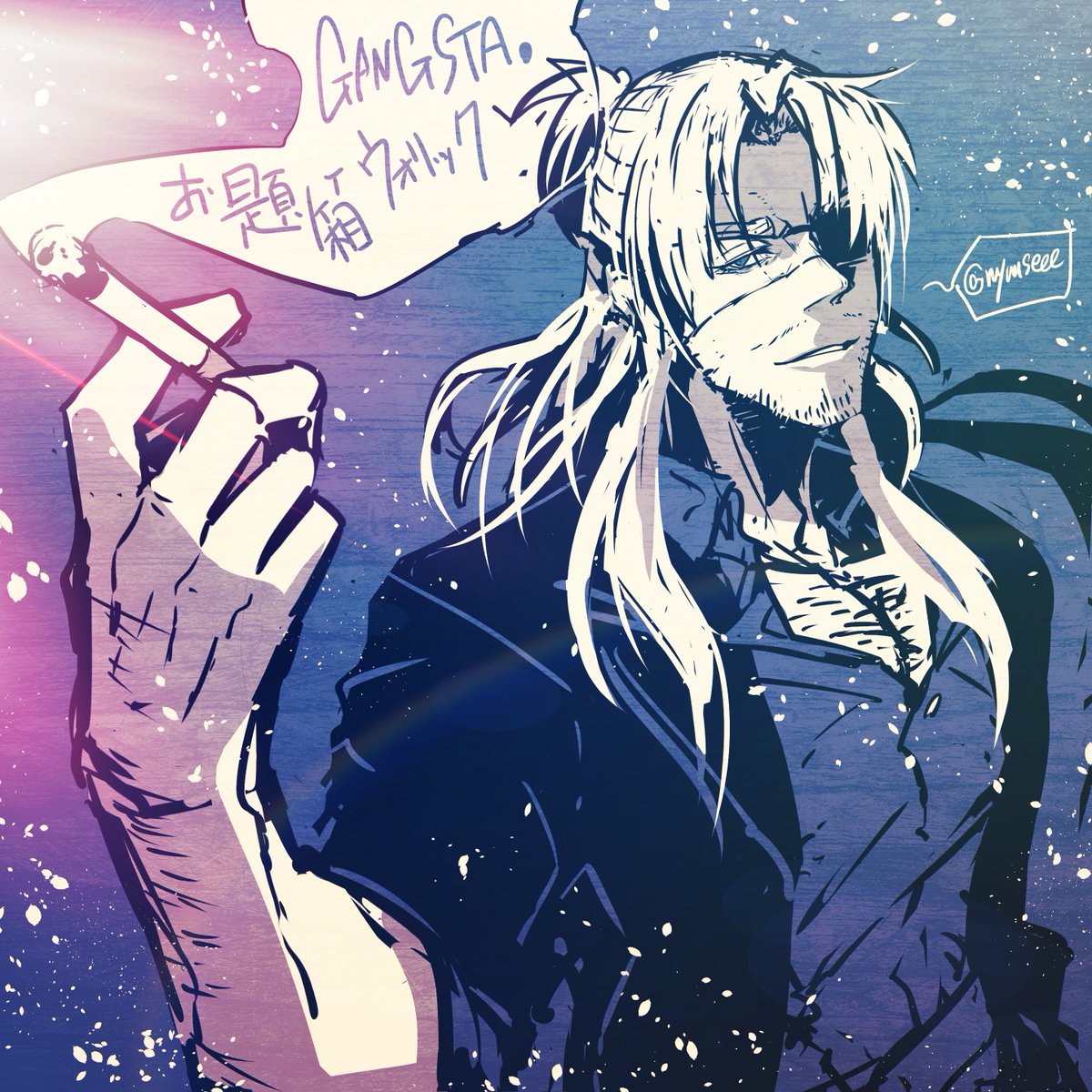 【お題箱】GANGSTA.ウォリック ちなみに俺はニコラスとテオ先生が好きです。 #odaibako 【お題箱】GANGSTA.ウォリック ちなみに俺はニコラスとテオ先生が好きです。 #odaibako