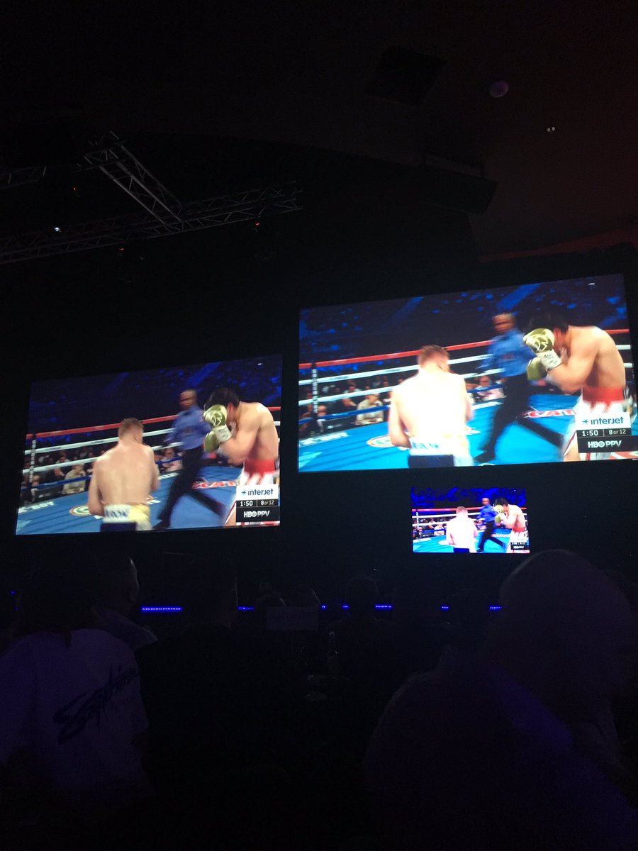 Watching #canelochavezjr https://t.co/A9Nfk0vmaS