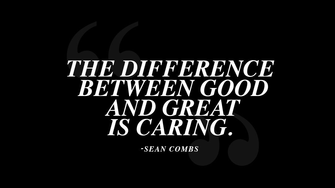 The difference between good and great is caring!! #HustleHarder https://t.co/G715bin8Ao