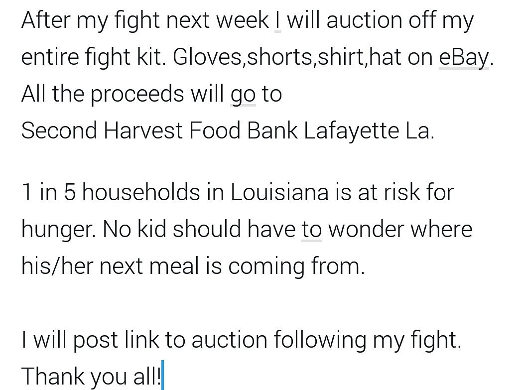 RT @DustinPoirier: Don't forget!! I'll post the link on Monday! 

Thank you! https://t.co/W0EPzMq7xc
