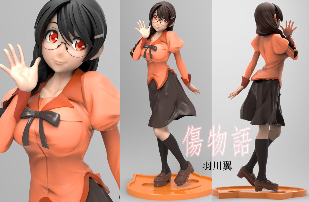 ワンフェス2017夏 本申請提出しました!申請通りますように!!(><)#ZBrush #fusion360 #傷物語 ワンフェス2017夏 本申請提出しました!申請通りますように!!(><)#ZBrush #fusion360 #傷物語