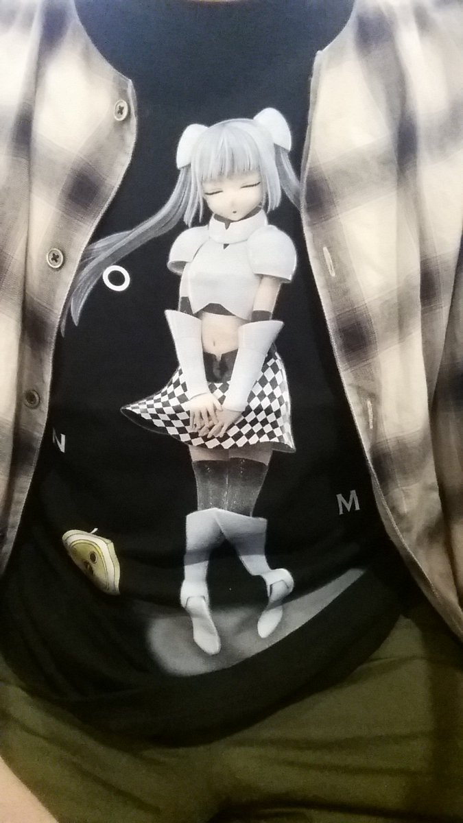 【艦長】タイムリーな事に、今日卸したTシャツはミス・モノクローム()ちゃんでした。ニューアルバム楽しみ! 【艦長】タイムリーな事に、今日卸したTシャツはミス・モノクローム()ちゃんでした。ニューアルバム楽しみ!