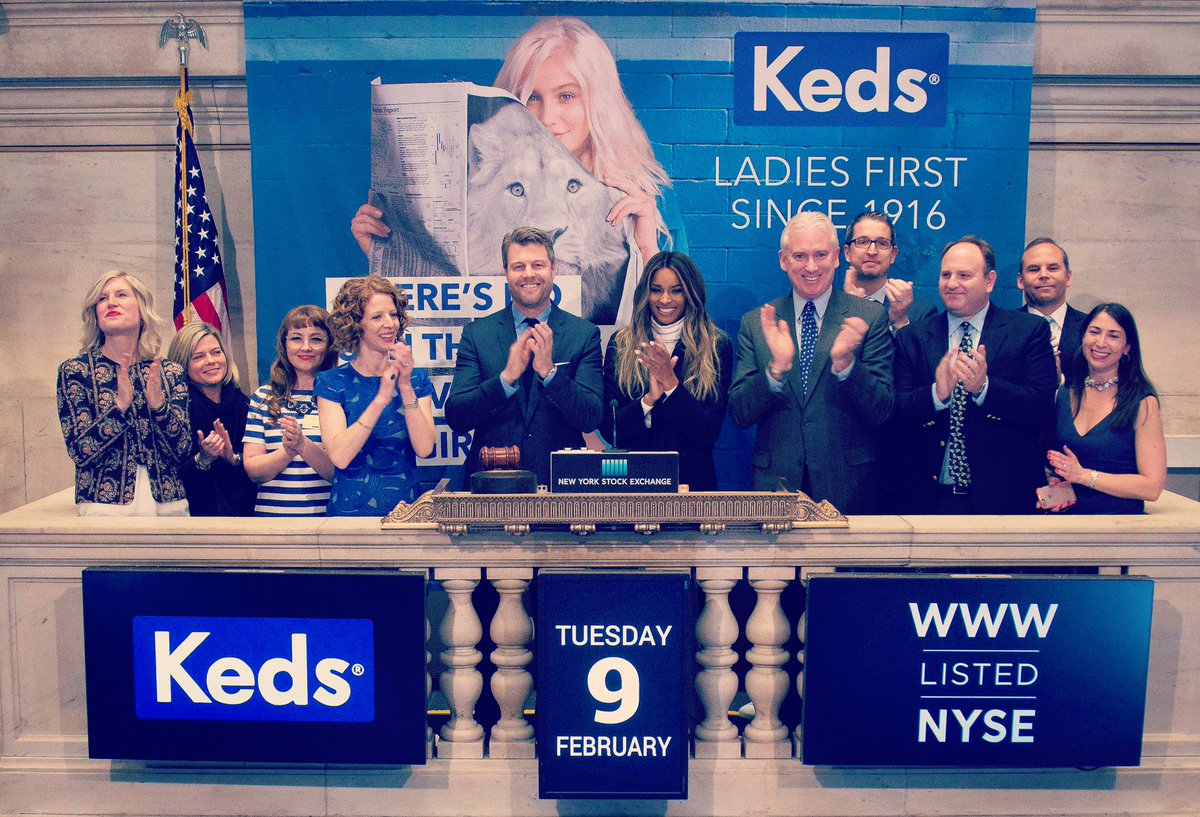 What A Special Day Ringing The #StockMarket Closing Bell.  #keds #ladiesfirst https://t.co/m6XfJVKC1F
