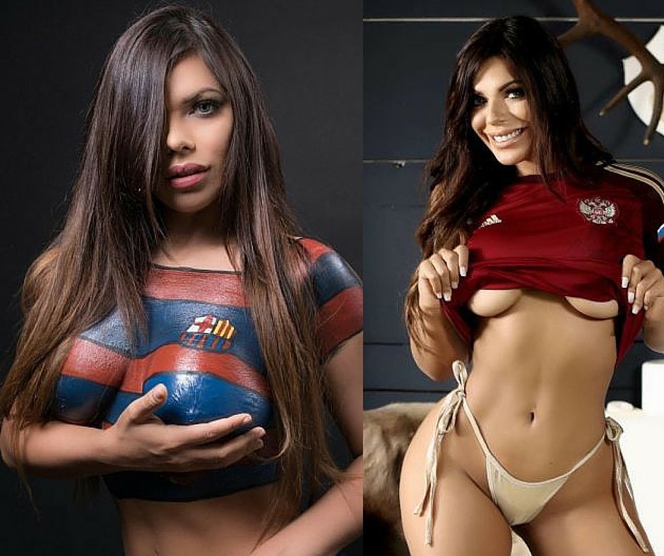 RT @PublimetroMX: #Imperdible Miss Bumbum rinde homenaje a Lionel #Messi con body painting https://t.co/mMCew73Pem https://t.co/CZ7NQGf96j