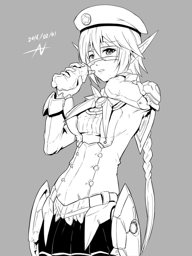 モノメイトを飲むアイアイ #PSO2 #アニメPSO2 モノメイトを飲むアイアイ #PSO2 #アニメPSO2