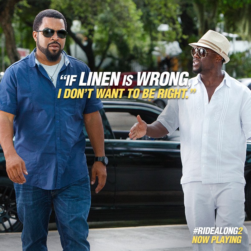 Shout out to everyone showing up to see #RideAlong2 with me and marshmallow. https://t.co/9DIosXkTwX