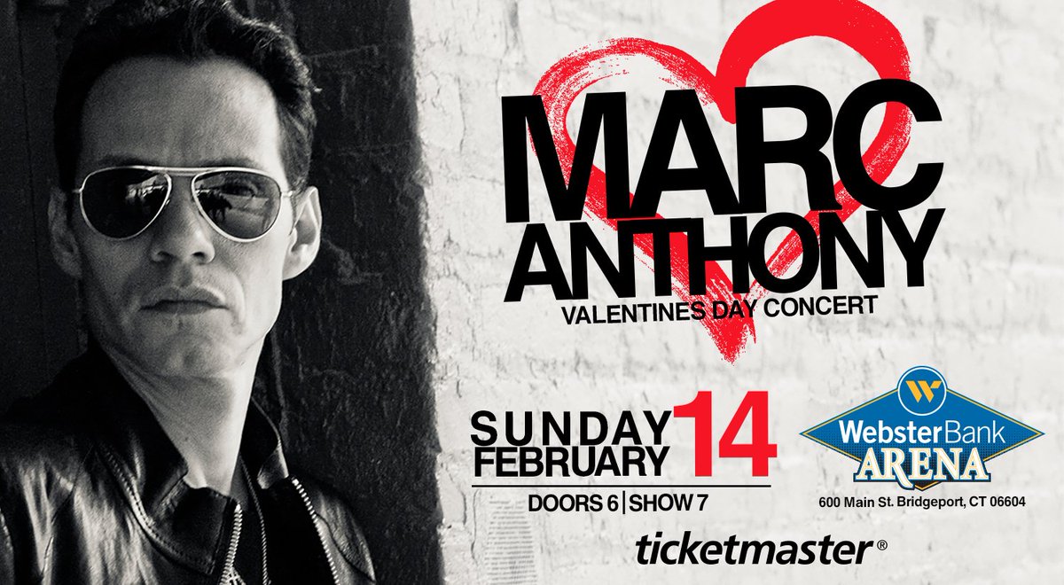 RT @Webster_Arena: Looking for that special gift? @MarcAnthony is coming 2 @Webster_Arena on Valentines Day!  https://t.co/n5sQnCWtyk https…