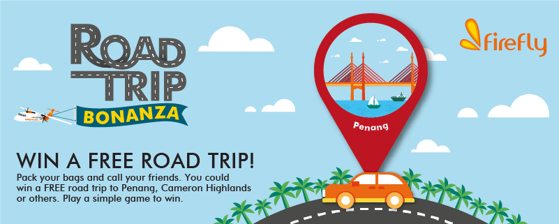 The Firefly Road Trip Bonanza is on! Join the contest now! For more info visit