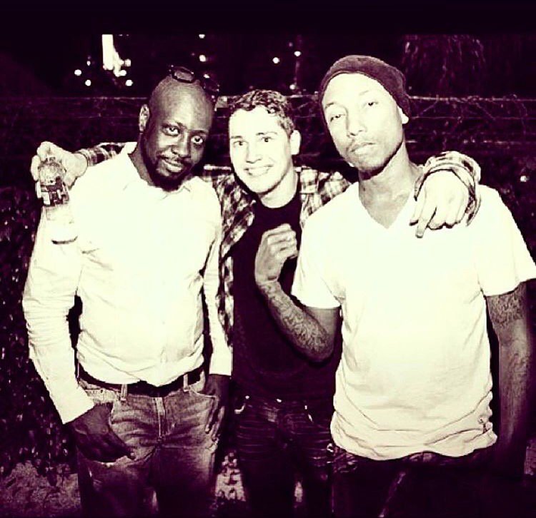 RT @criscab: #TBT With Two Of The Greatest Mentors In My Life. Wouldn’t Be Who I Am Without These Guys???? @wyclef & @pharrell https://t.co/rz…