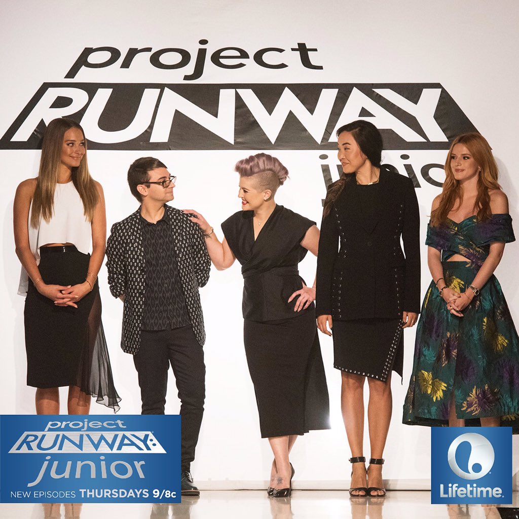 RT @CSiriano: The talented #ProjectRunwayJunior designers made it to #NYFW! Tune into the finale tonight on @lifetimetv at 9/8c! https://t.…