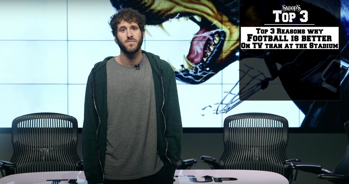 #TurfdUp special @lildickytweets top3 reasons why football better on TV than at tha stadium: https://t.co/RTnG9Jomrf https://t.co/xxViiFpQRq