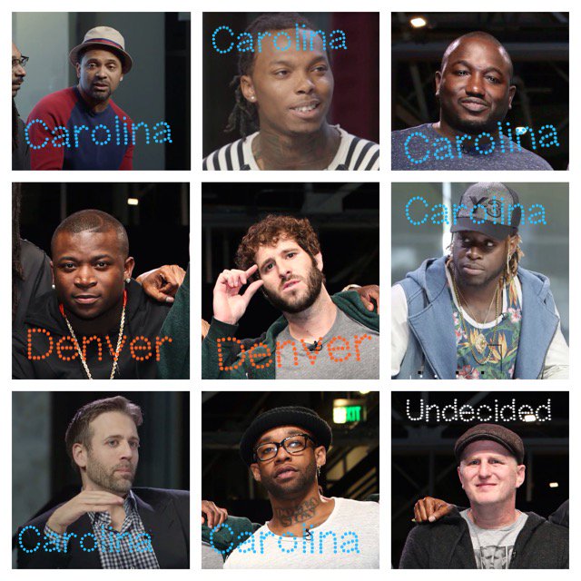 Carolina the favorite tomorrow. who u got ? #TurfdUp https://t.co/RTnG9Jomrf https://t.co/UDbd2mtEs1