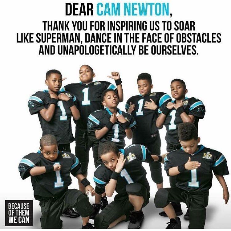 Thanks.  @cameron1newton  u are respected and loved  for who u are not what u are thank u nefew ????✨???????????????? https://t.co/9gwk4DNI6v