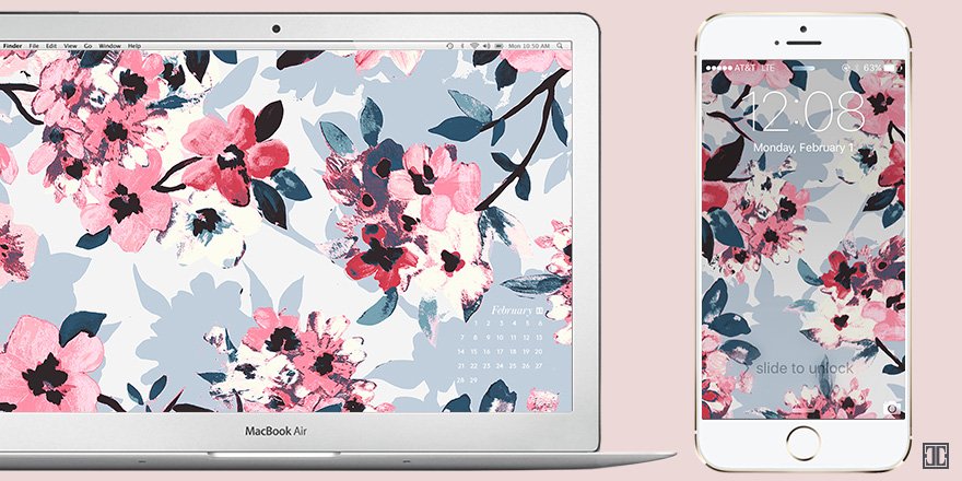 Download a pretty floral phone background inspired by our spring prints: https://t.co/9UbyEQEjOw https://t.co/3vIyqL0aMc