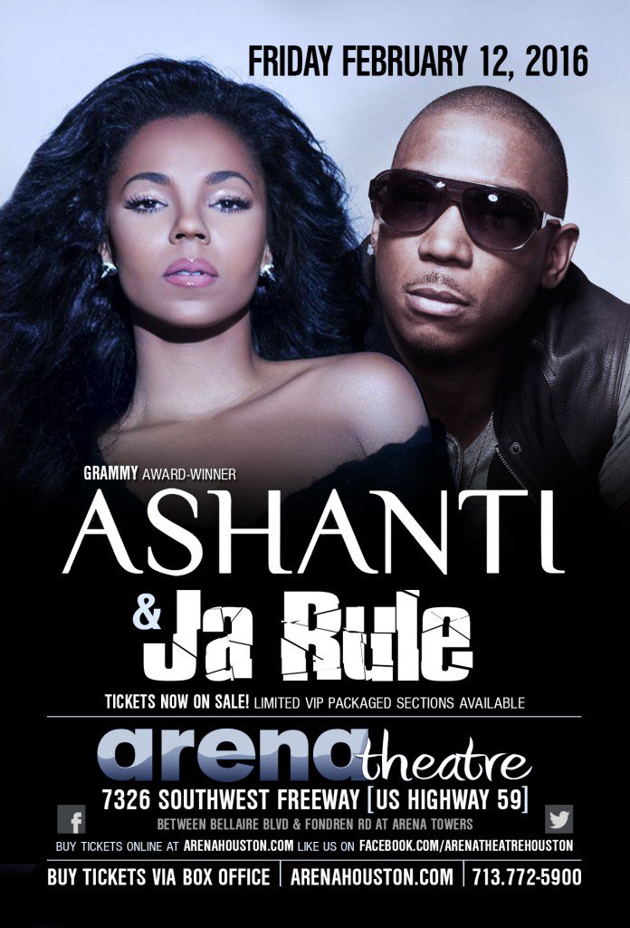 RT @arenatheatre: .@ashanti & @Ruleyork will take the stage at @arenatheatre on 2/12/16. 
Tickets: https://t.co/5pP6XcqVCF #hounews https:/…