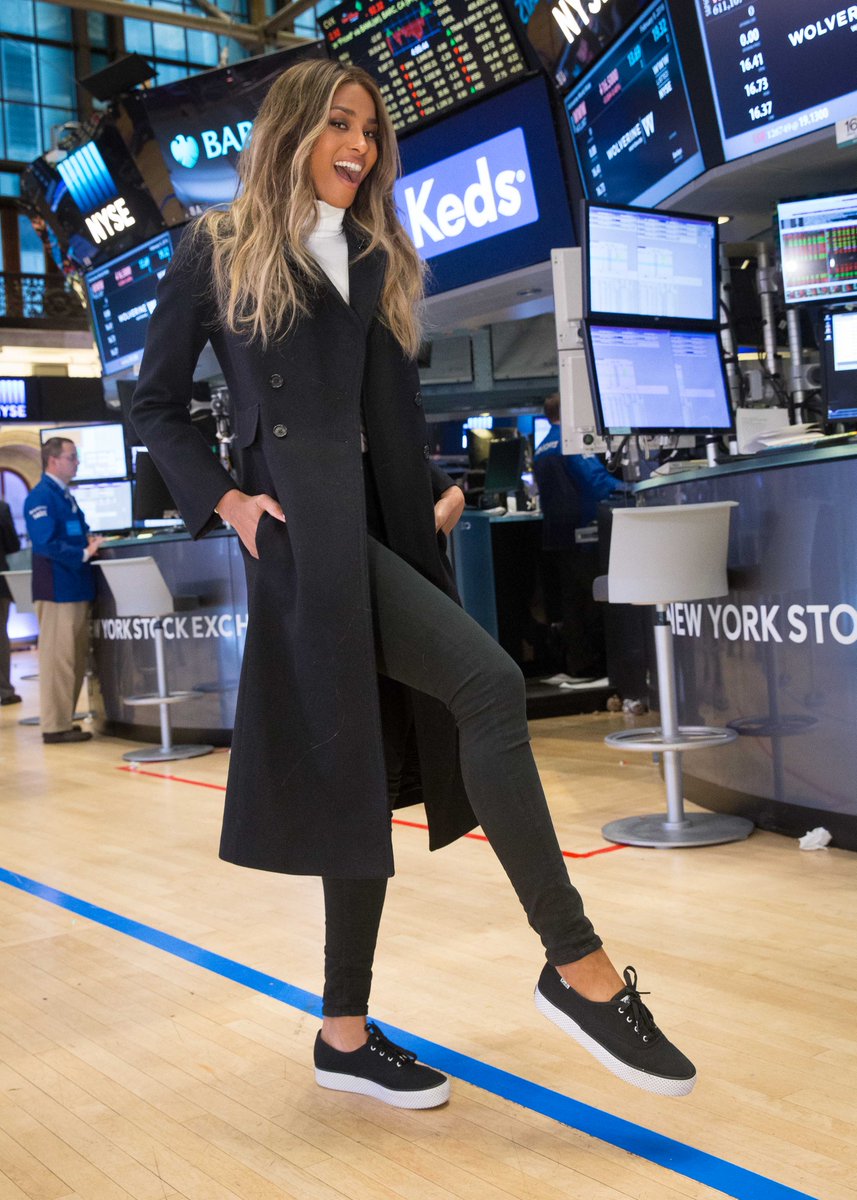 RT @NYSE: We have to admit, @Ciara makes @Keds look like a natural fit on the floor of the NYSE https://t.co/mRWWqk2RN3