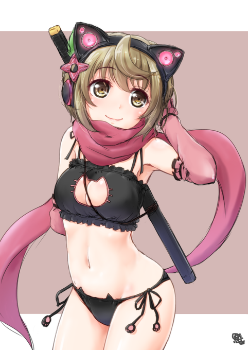 混ぜると危険#伊賀嵐マイ #忍者の日 #猫の日 #ヘッドホンの日 混ぜると危険#伊賀嵐マイ #忍者の日 #猫の日 #ヘッドホンの日