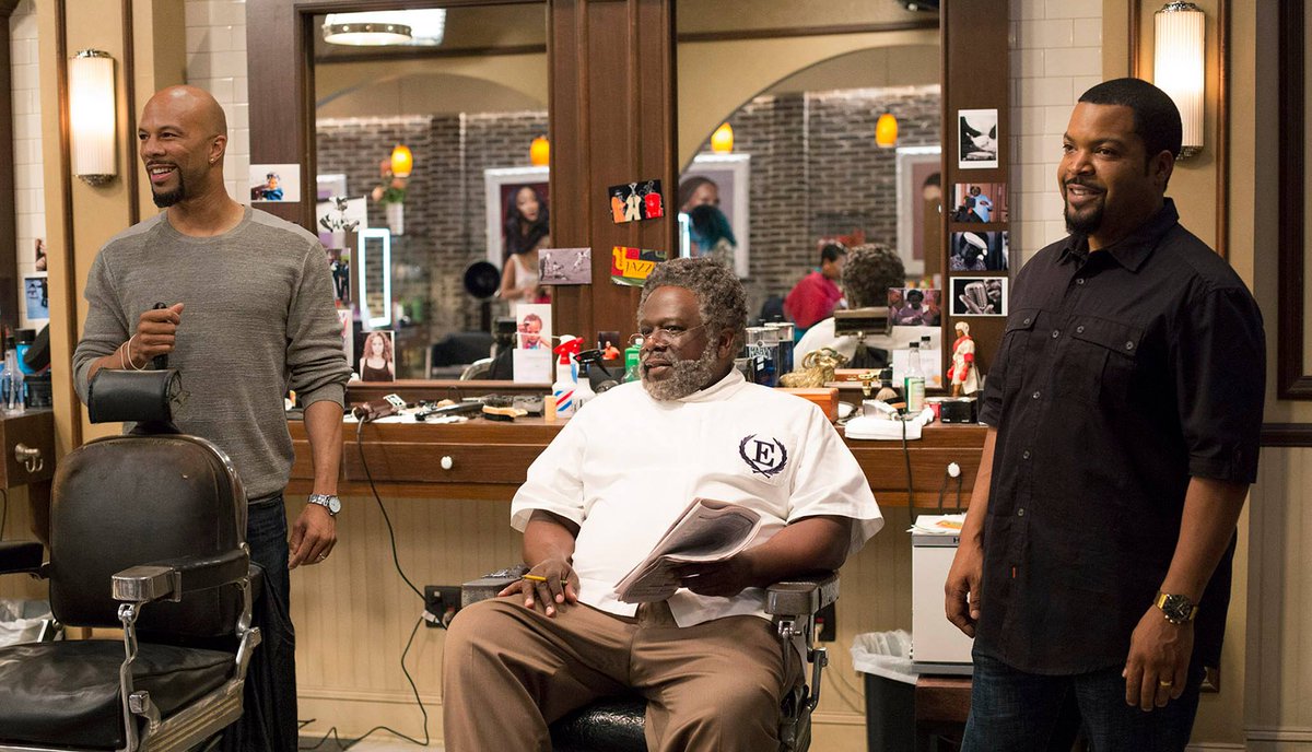 Back to the #Barbershop this April. @common @CedEntertainer https://t.co/VWFCNuBGvj