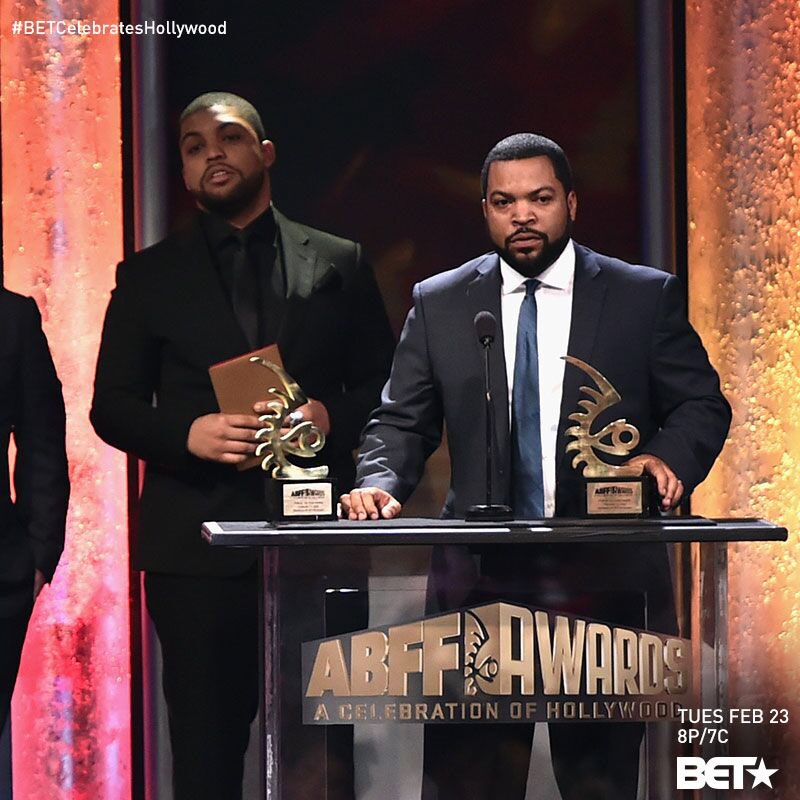 RT @BET: ???????? @icecube & @OsheaJacksonJr looking fresh! #BETCelebratesHollywood TONIGHT 8P|7c https://t.co/FF9c4iTGwC https://t.co/l7wDluT86q