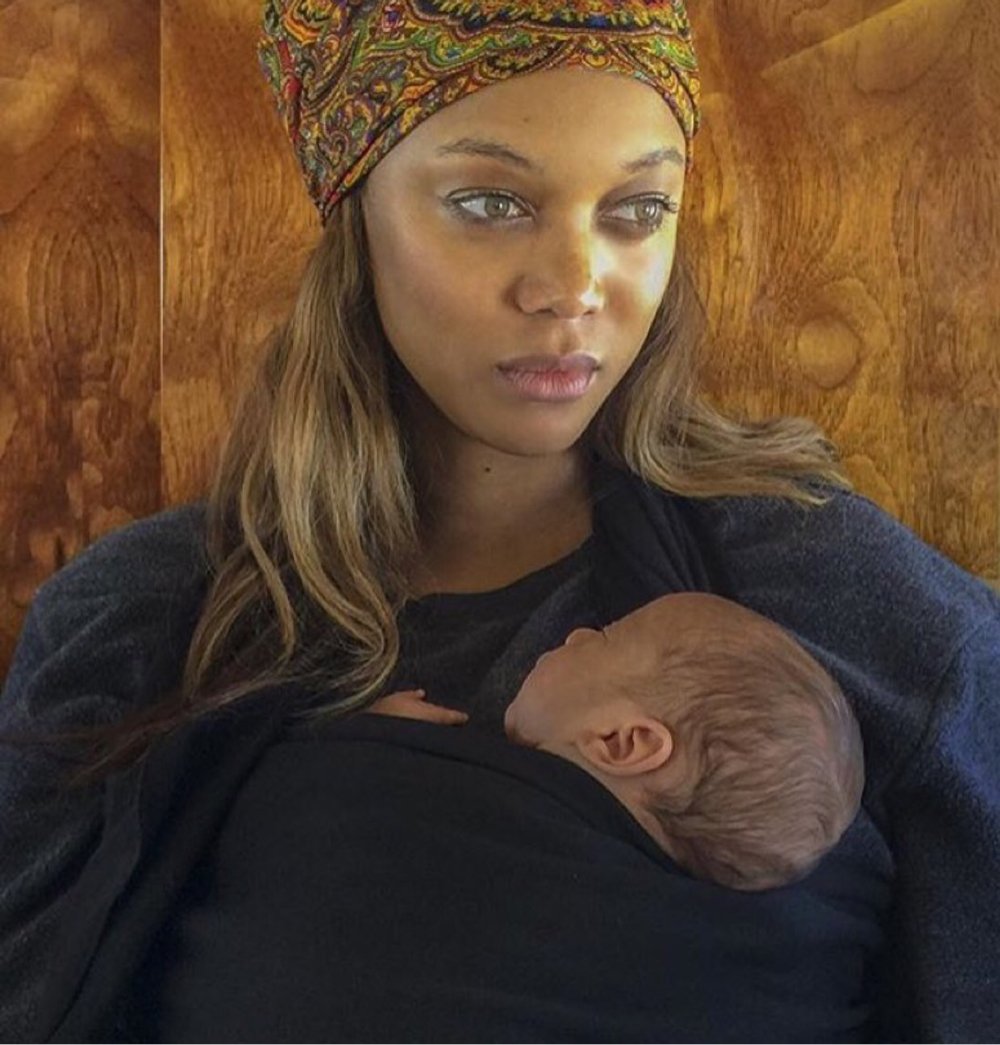 Tyra banks and erik asla welcome 'miracle' son york via surrogate