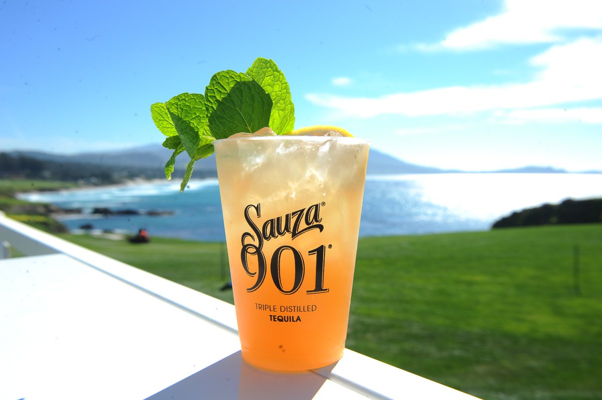RT @Sauza901: We’re mixing up cocktails again at @attproam today. Visit the #Sauza901 #Tequila Bar between the 6th & 7th holes! https://t.c…