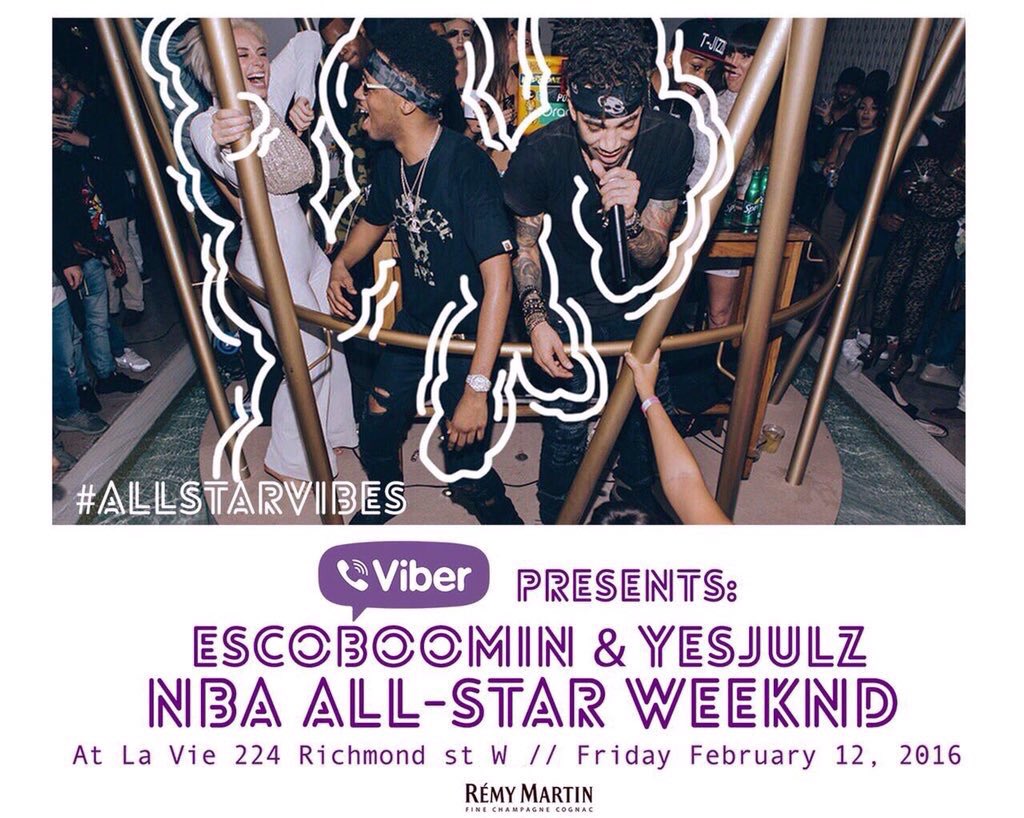 RT @Salma_Slims: Toronto baddies and handsoms ,  Viber presents @YesJulz  Allstar weekend join her !!!! It's Lit ???? https://t.co/egyrcPTJ1y