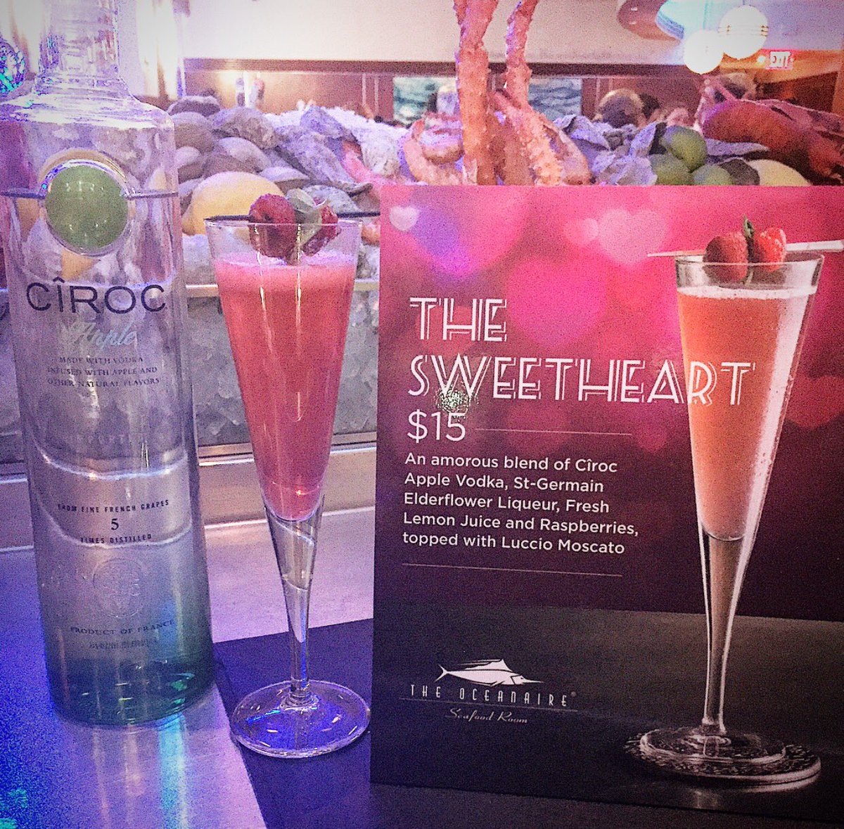 Celebrate #Valentines Day right with #CirocApple! Retweet this @Ciroc Sweetheart recipe. @Oceanaire https://t.co/EXh2JSbiZ5