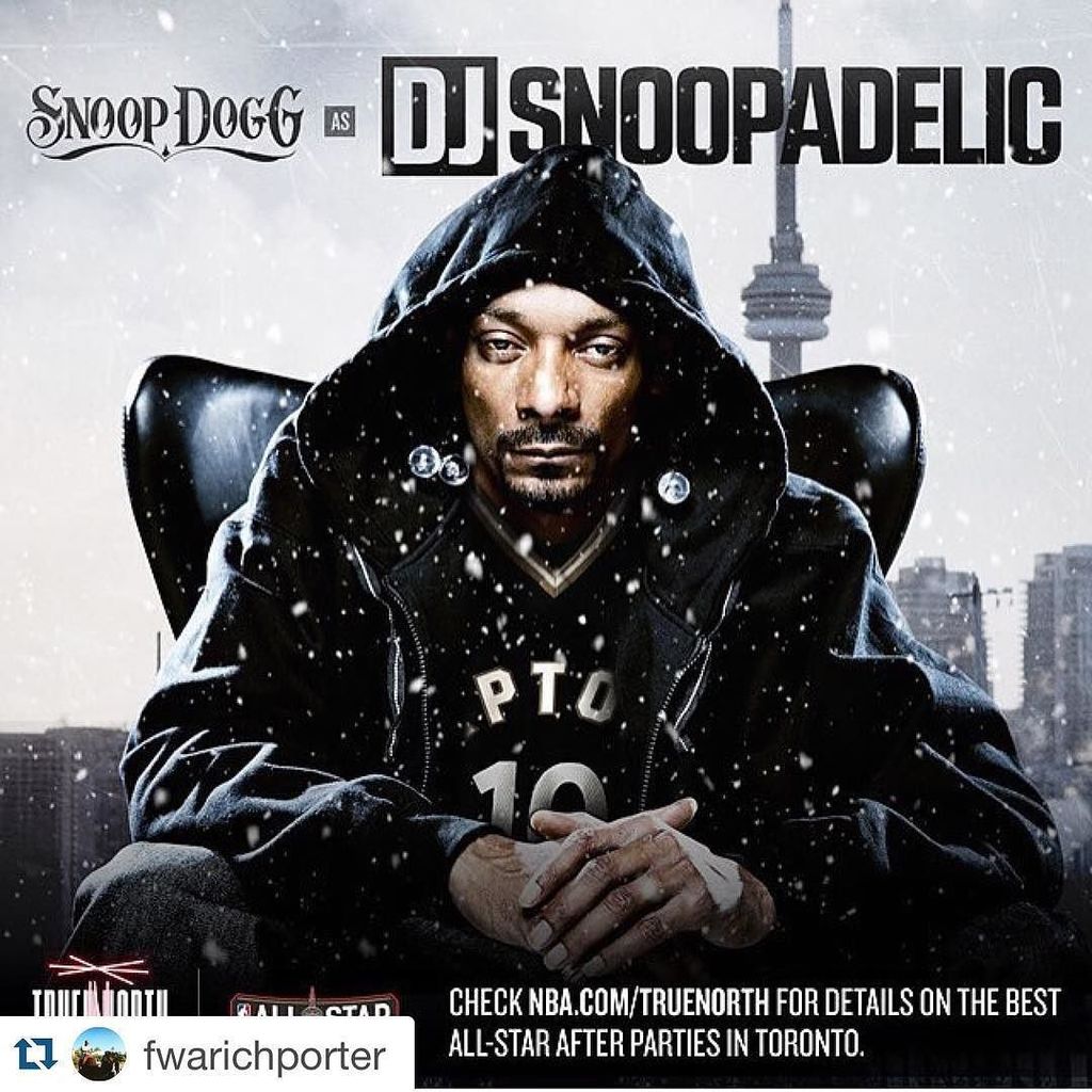 #Repost @fwarichporter with @repostapp.
・・・
!???????????? x Dj Snoopadelic - DAY 5 NBA ALL STAR WEEKEND Toronto 6ix TONITE @… https://t.co/5MTu9Uafou