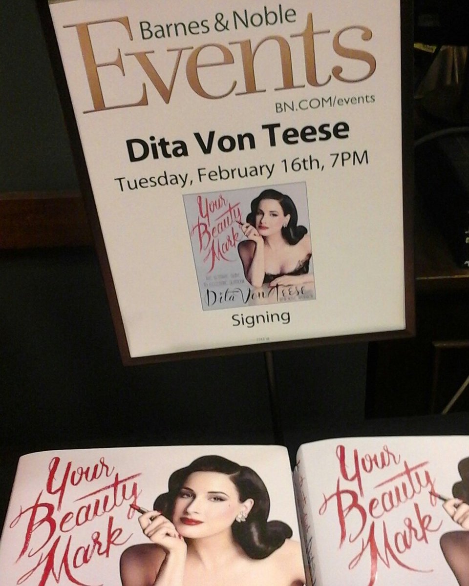 RT @BNEvents_HB: Meet @ditavonteese 2/16 at 7pm. Wristband distro begins at 9am on 2/16. #yourbeautymark Details: 714.897.8781 https://t.co…