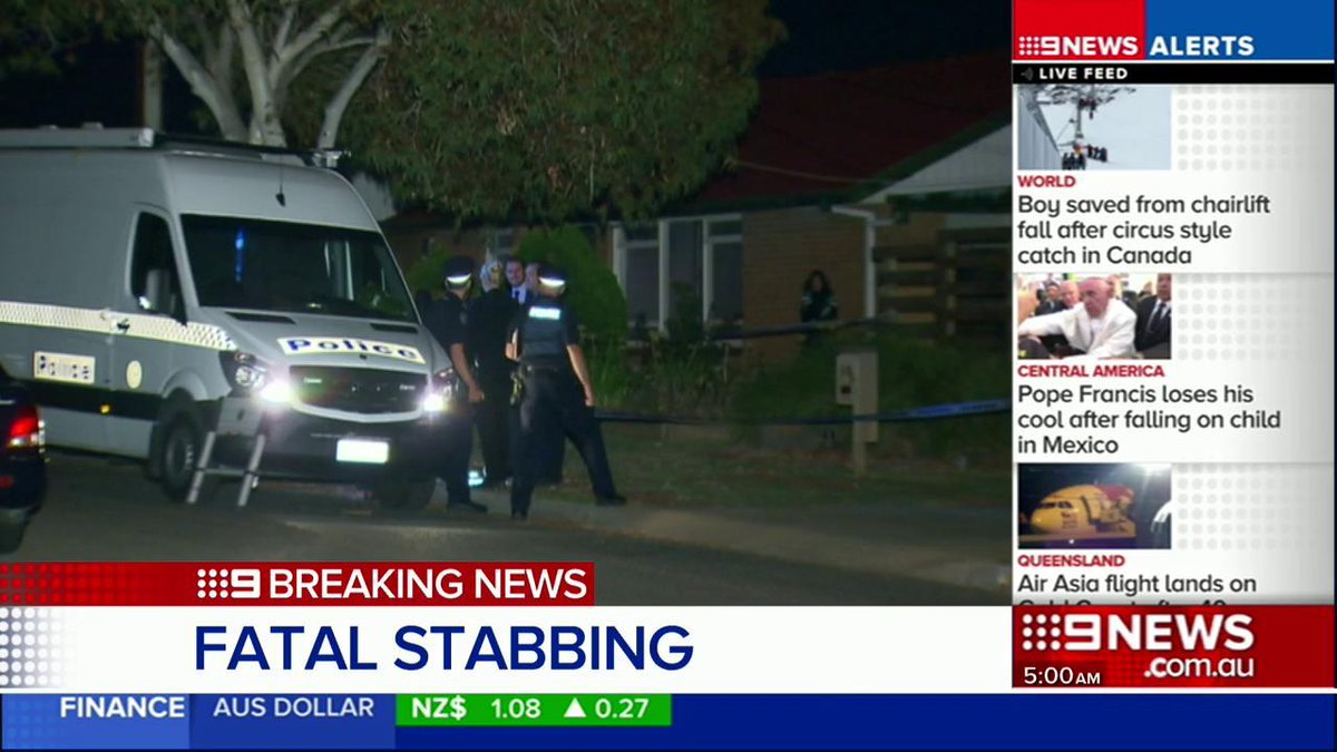 Manhunt underway after man fatally stabbed in the neck in ...