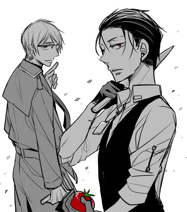 GANGSTA.読んでたら、かっこいい!こういう世界感いいなあ!ってなって描きかけたのはいいものの自分の絵生活感がありす GANGSTA.読んでたら、かっこいい!こういう世界感いいなあ!ってなって描きかけたのはいいものの自分の絵生活感がありす
