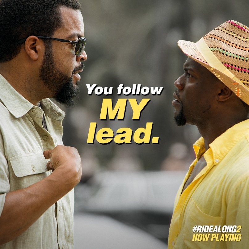 Follow me to #RideAlong2 this weekend, in theaters everywhere! https://t.co/810PIdduEy