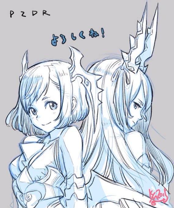 コザキユースケさん( )の描かれたサリアとリューネのイラストが神懸かり的に可愛すぎて倒れそう。ちなみにコザキさんは毎週土 コザキユースケさん( )の描かれたサリアとリューネのイラストが神懸かり的に可愛すぎて倒れそう。ちなみにコザキさんは毎週土