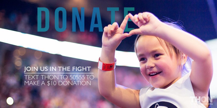 Sending my love to everyone standing strong at #THON! You are truly an inspiration https://t.co/iBjFnnVQtp