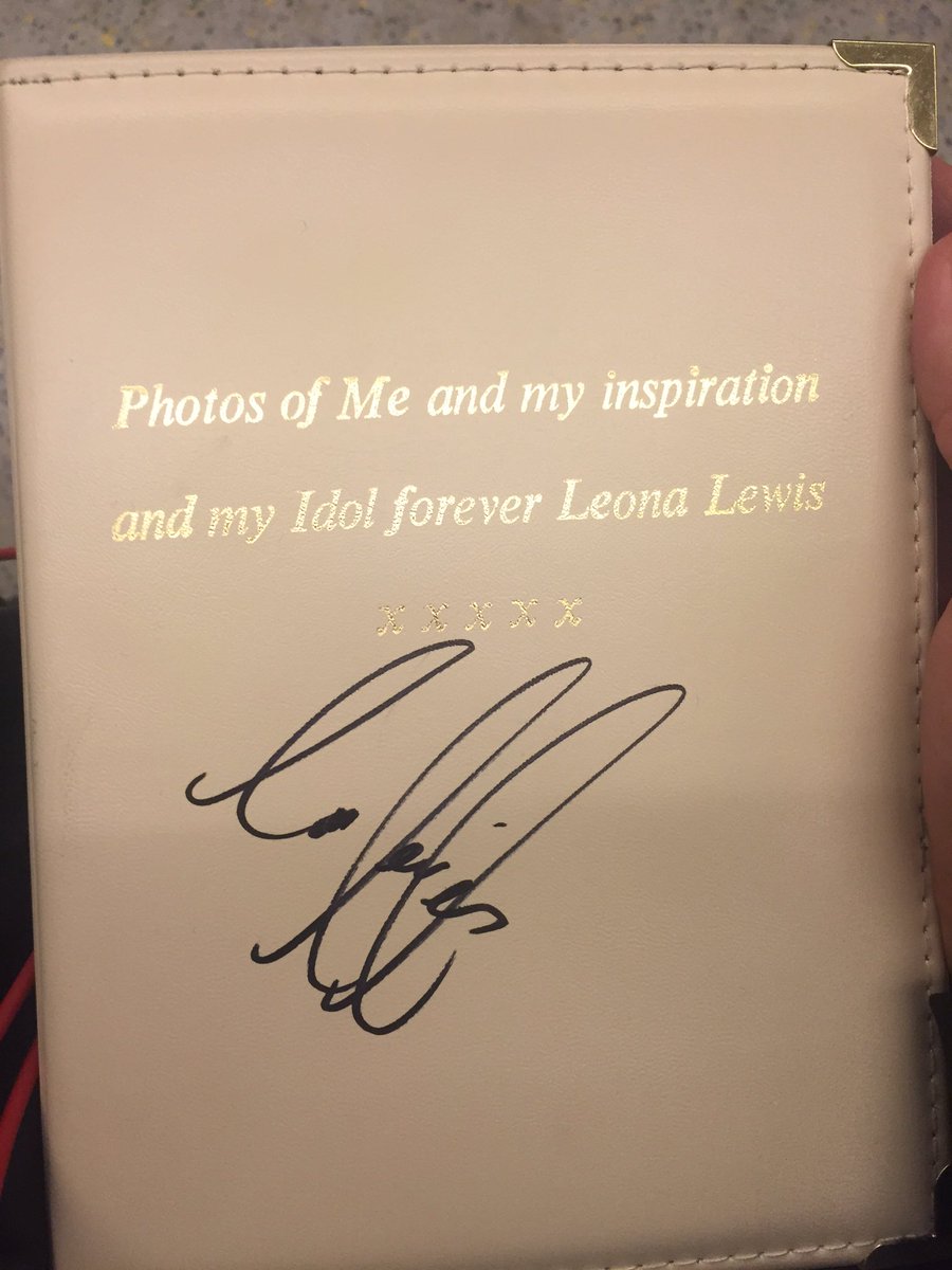RT @leexxxxx2004: @leonalewis thanks for signing my album last night xx https://t.co/eHXJ1cgJA2