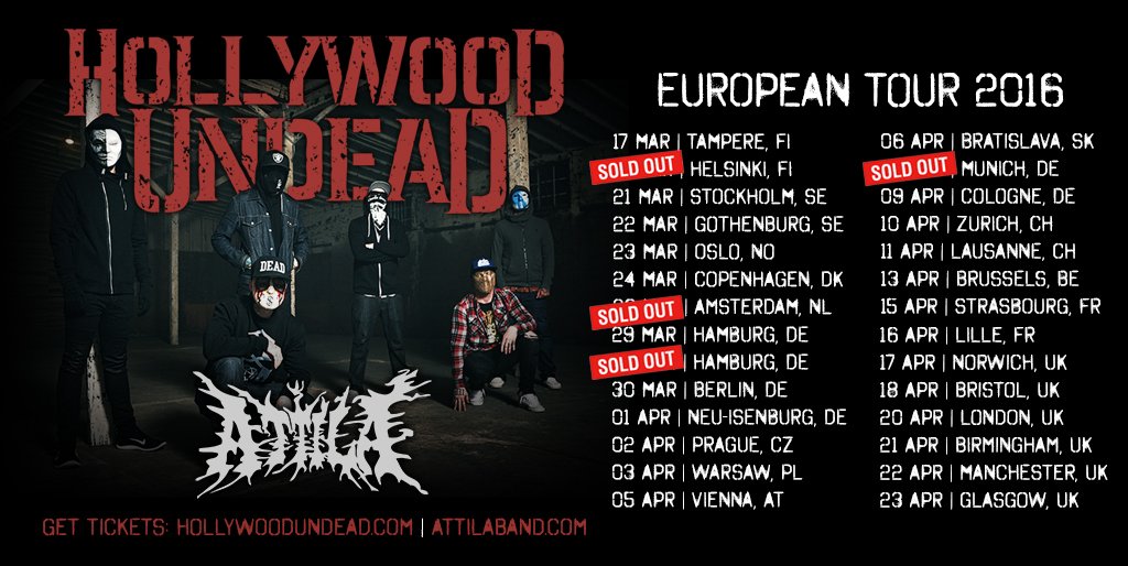 Когда концерт hollywood undead в россии 2018 Когда концерт hollywood undead в россии 2018