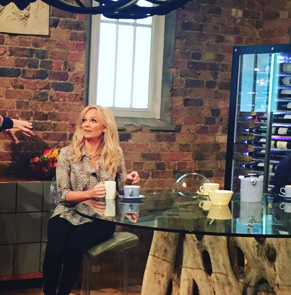 Being briefed @SaturdayKitchen - great day at work! https://t.co/Qt8ZkB8hvA