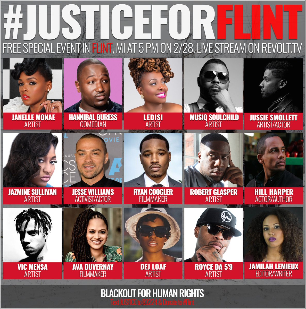 RT @UnitedBlackout: #BlackExcellence Is On Full Display at #JusticeForFlint. Watch Live Online Now at https://t.co/VNuB5xw2vG & RT! https:/…