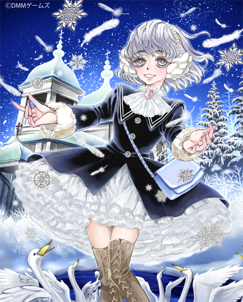冬が終わる前にUPしようと思っていたお気に入りの絵。魔法少女大戦のクリスマス用に描かせて頂いた、雪と戯れる星巡ちゃんです 冬が終わる前にUPしようと思っていたお気に入りの絵。魔法少女大戦のクリスマス用に描かせて頂いた、雪と戯れる星巡ちゃんです
