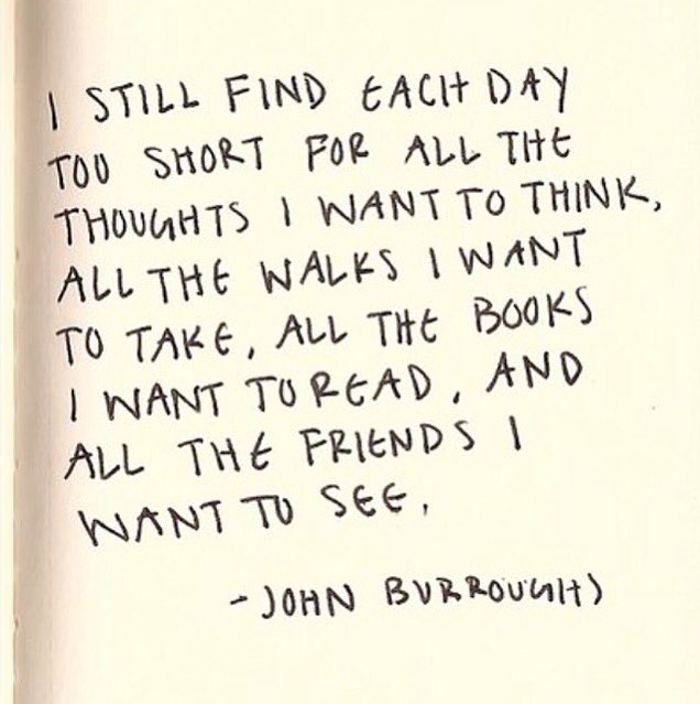 Right?? ???? #qotd #JohnBurroughs #pinterestfind https://t.co/PWb0hkL6XS