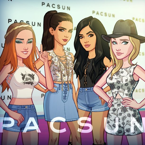 So excited... #KendallKylieGame players can now shop our Spring 2016 @PacSun collection! #KandK4Pacsun https://t.co/fYceySO1dE