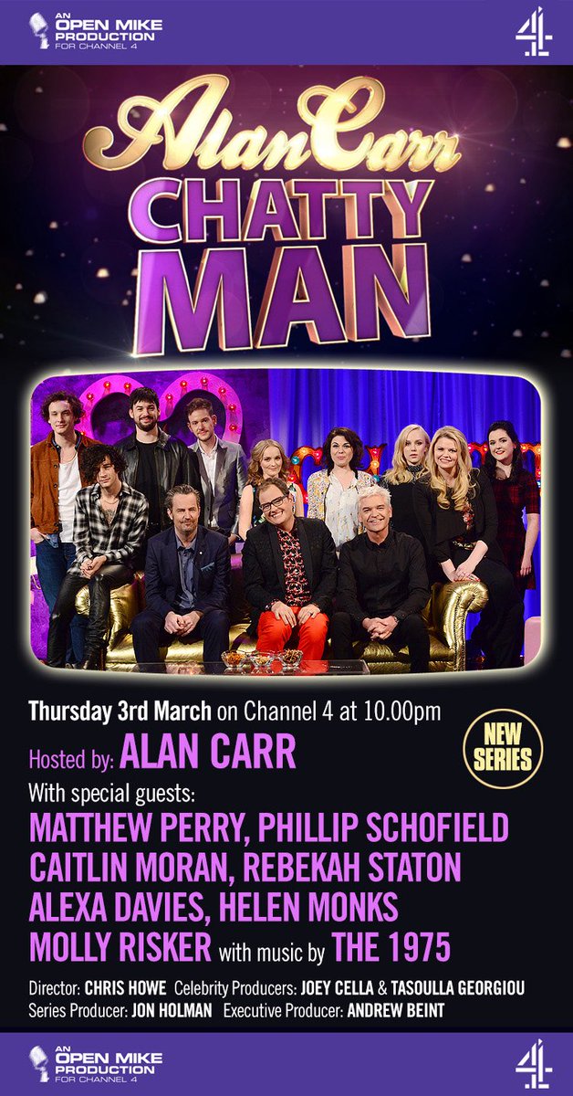 UK! Don't forget to tune in tonight at 10pm @chattyman. 