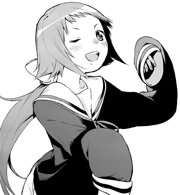 【リク絵】未確認で進行形の真白 【リク絵】未確認で進行形の真白