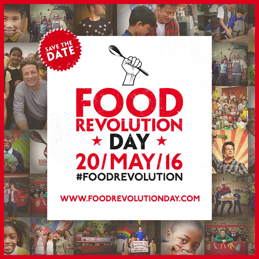 #FoodRevolution Day's all about sharing the power of cooking. Sign up & join in https://t.co/42taWIc2Zy https://t.co/4Kfg4CfdZT