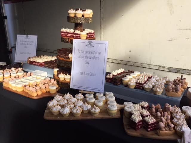 Last day on @TheFallTV. ???? Most delicious sweets supplied by @frenchvillage. ???? https://t.co/9UHNlcZieR
