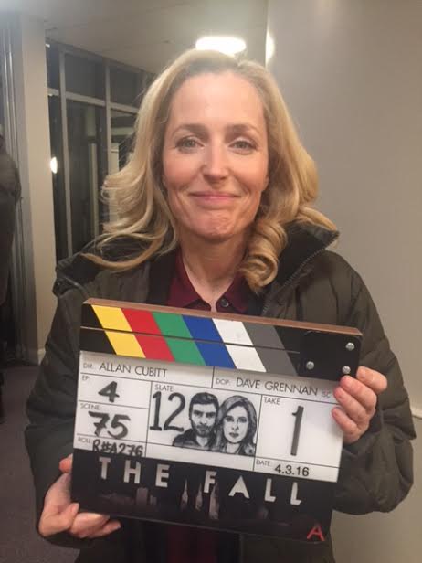 That's a wrap on Stella Gibson! @TheFallTV https://t.co/9wq2SuXAlG