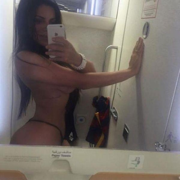 RT @cnfocus: 巴西美臀小姐航班上自拍裸照 航企伐开心
Suzy Cortez在阿联酋航空圣保罗-迪拜的航班上自拍性感照片 2015年巴西美臀
https://t.co/v5NTOy2MDl https://t.co/l8pS1tf60p