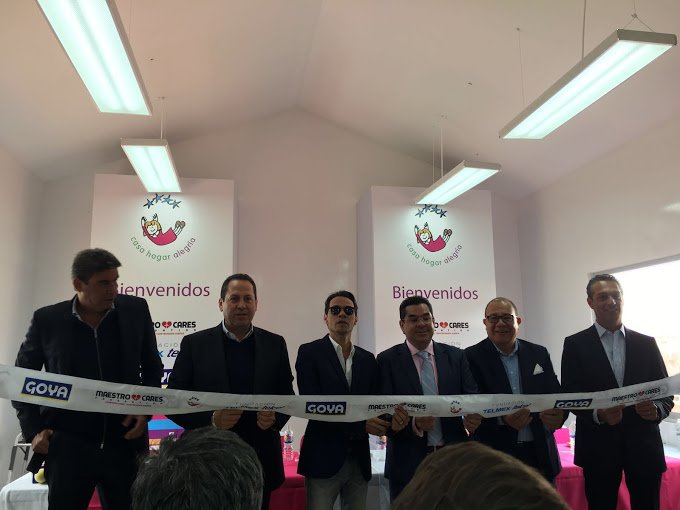 Inaugurating a new Girls orphanage in #Toluca #Mexico today!/ Inauguramos un nuevo orfanato para niñas @MaestroCares https://t.co/hu6DE8LDId