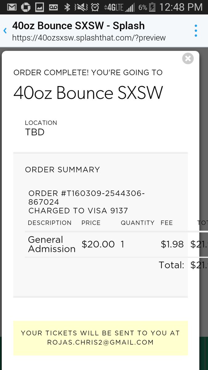 RT @FreeTheWavyMan: Had to get that 40oz bounce sxsw ticket.  And @YesJulz gonna be in that thang!! https://t.co/ZQDB7tBxr9