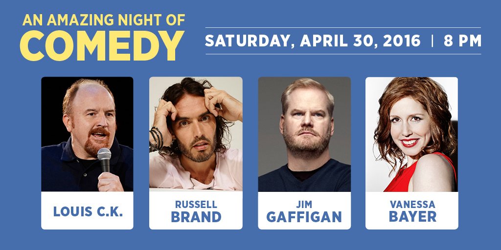 Dear Twitter Friends, tickets are on sale for A Night of Comedy benefiting @LynchFoundation  